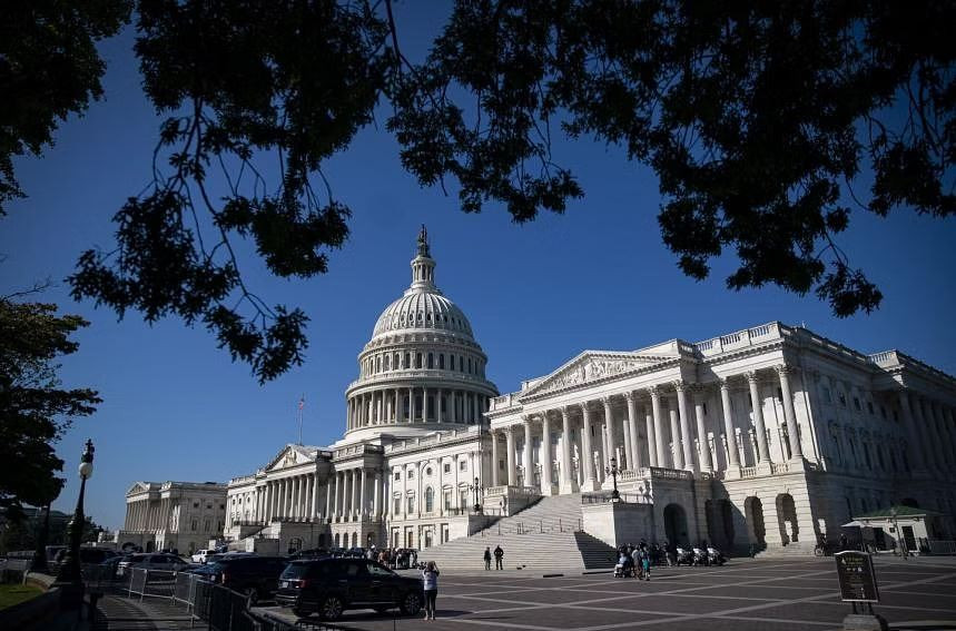 Trụ sở Quốc hội Mỹ. Ảnh: Bloomberg Trụ sở Quốc hội Mỹ. Ảnh: Bloomberg