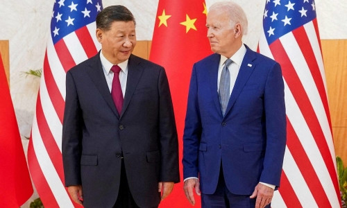 Chủ tịch Trung Quốc và Tổng thống Mỹ trong một cuộc gặp gần đây. Ảnh: Reuters
