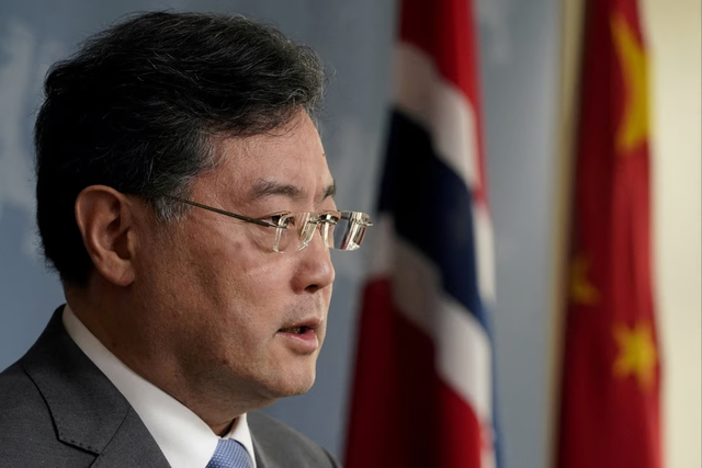 Ông Tần Cương. Ảnh: Reuters Ông Tần Cương. Ảnh: Reuters