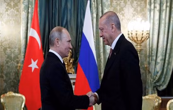 Tổng thống Nga và Tổng thống Thổ Nhĩ Kỳ. Nguồn: kinhtedothi