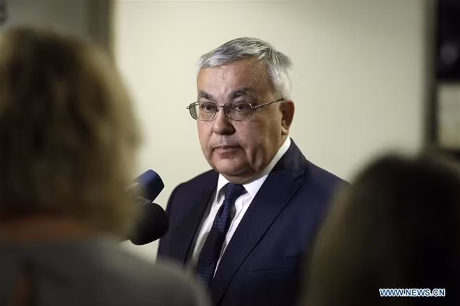 Thứ trưởng Sergey Vershinin. Ảnh: Tân hoa xã Thứ trưởng Sergey Vershinin. Ảnh: Tân hoa xã