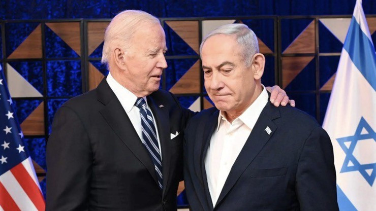 Tổng thống Mỹ Joe Biden và Thủ tướng Israel Benjamin Netanyahu. Ảnh: TTXVN Tổng thống Mỹ Joe Biden và Thủ tướng Israel Benjamin Netanyahu. Ảnh: TTXVN