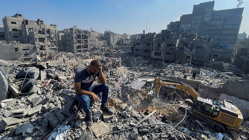 Israel sẽ thiết lập chế độ kiểm soát an ninh nghiêm ngặt ở Dải Gaza. Ảnh: Reuters