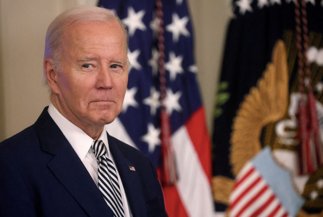 Tổng thống Mỹ Joe Biden. Ảnh: Reuters Tổng thống Mỹ Joe Biden. Ảnh: Reuters