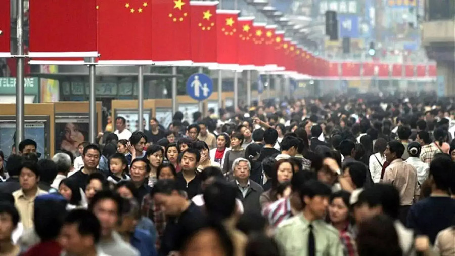 Bắc Kinh đông đúc. Ảnh: CNN Bắc Kinh đông đúc. Ảnh: CNN