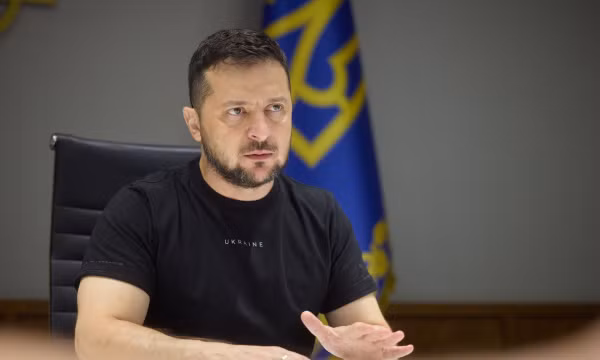 Tổng thống Zelensky. Ảnh: PLVN