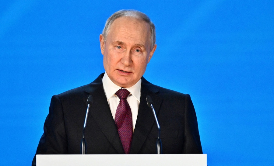 Tổng thống Nga V.Putin. Ảnh: Reuters