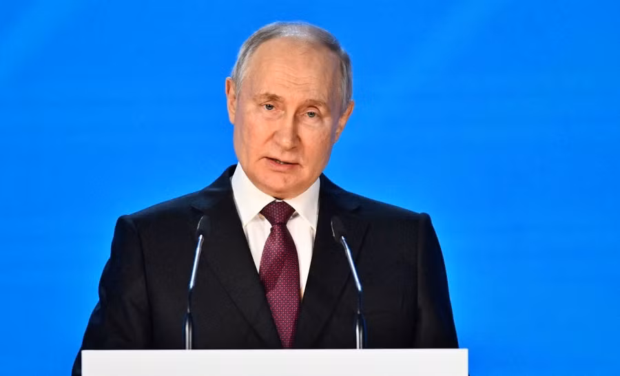 Tổng thống Nga V.Putin. Ảnh: Reuters