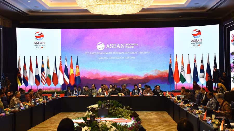 Hội nghị cấp cao Đông Á tại Jakarta, Indonesia. Ảnh: VOV