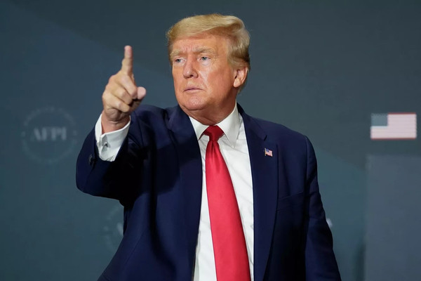 Cựu Tổng thống D.Trump. Ảnh: AP