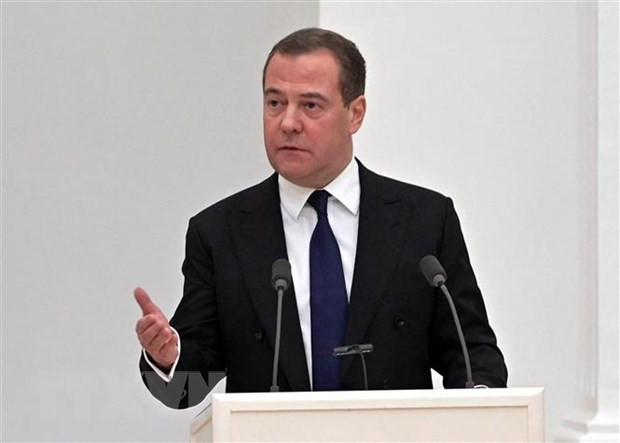 Phó Chủ tịch Hội đồng an ninh Nga D.Medvedev. Ảnh: AFP/TTXVN