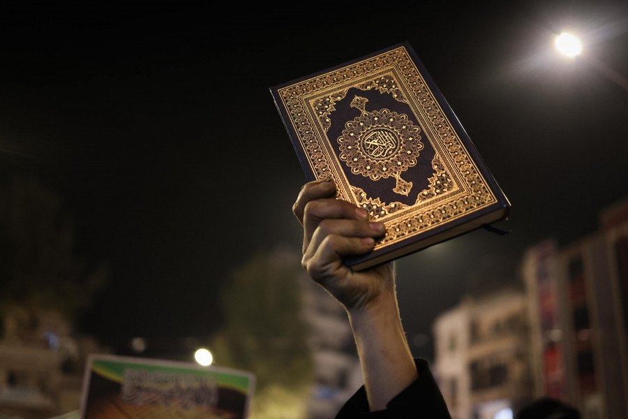 Thụy Điển lên án hành động đốt kinh Koran. Ảnh: Le Parisien