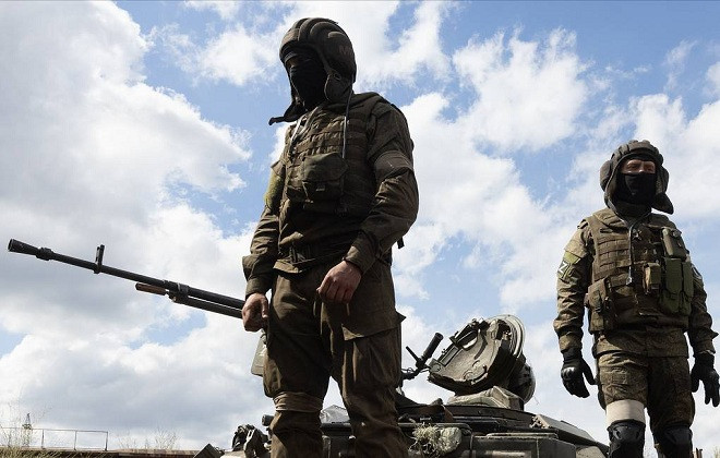 Binh sỹ Nga tại mặt trận. Ảnh: TASS Binh sỹ Nga tại mặt trận. Ảnh: TASS