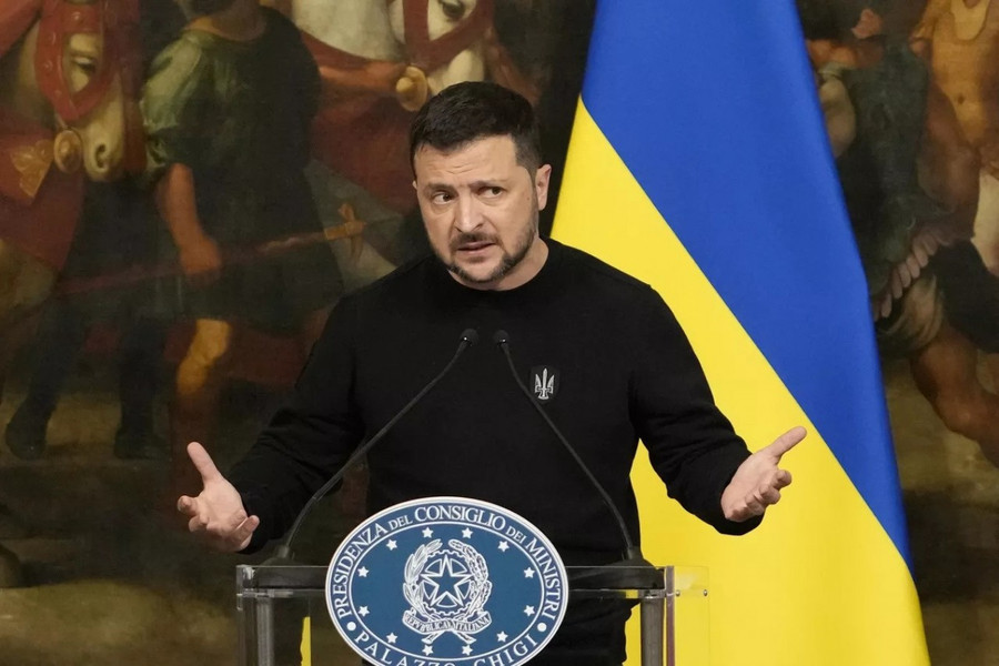 Tổng thống Zelensky. Ảnh: Reuters