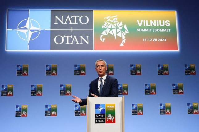 Tổng thư ký NATO Jens Stoltenberg. Ảnh: Reuters