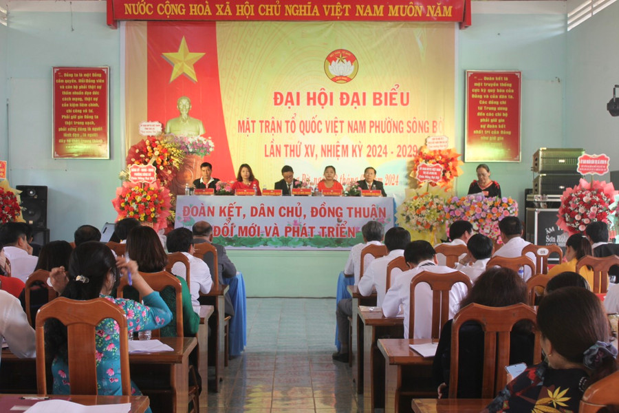 Quang cảnh Đại hội. Ảnh: Vũ Chi Quang cảnh Đại hội. Ảnh: Vũ Chi