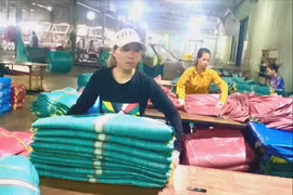 Nhà máy sản xuất bao bì của Công ty TNHH một thành viên Thiên Phúc Plastic (Khu công nghiệp Trà Đa, TP. Pleiku). Ảnh: Hà Duy