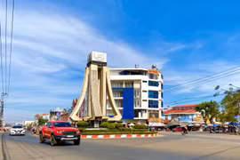 Đak Đoa được quy hoạch thành đô thị vệ tinh gắn liền với thành phố Pleiku. Ảnh Hà Duy.