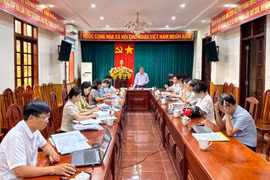 Quang cảnh buổi giám sát. Ảnh: Hà Duy