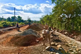 Thị xã Ayun Pa điều chỉnh vốn đầu tư nguồn vốn ngân sách địa phương nhiều dự án thuộc kế hoạch đầu tư công trung hạn giai đoạn 2021-2025. Ảnh: Hà Duy