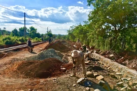 Thị xã Ayun Pa điều chỉnh vốn đầu tư nguồn vốn ngân sách địa phương nhiều dự án thuộc kế hoạch đầu tư công trung hạn giai đoạn 2021-2025. Ảnh: Hà Duy