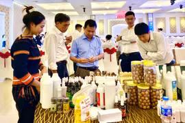 Các sản phẩm có xuất xứ từ Gia Lai- bằng những nét riêng biệt-cũng đang từng bước định vị thương hiệu của mình. Ảnh Hà Duy