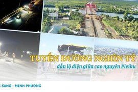 Tuyến đường nghìn tỷ dần lộ diện giữa cao nguyên Pleiku