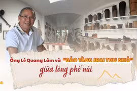 Ông Lê Quang Lâm và “bảo tàng Jrai thu nhỏ” giữa lòng phố núi