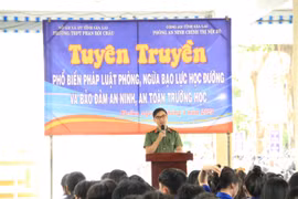 Tuyên truyền pháp luật về phòng-chống bạo lực học đường cho học sinh