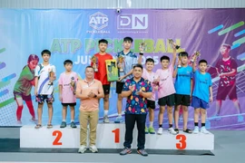 Hơn 100 vận động viên "nhí" tranh tài tại Giải Pickleball ATP Junior I-2025 