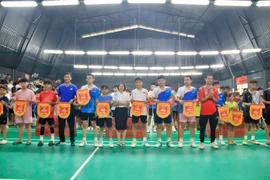Gia Lai: Khai mạc giải cầu lông tranh cúp “Anh Anh Badminton” lần thứ II