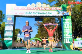 Những cung đường làm hàng ngàn runner mê mẩn tại Giải chạy Gia Lai City Trail 2024