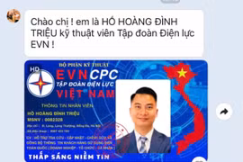 Đối tượng đề nghị chị N.N kết bạn zalo để thực hiện lừa đảo. Ảnh: chụp màn hình