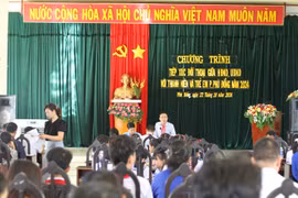 Phường Phù Đổng tiếp xúc, đối thoại với thanh niên và trẻ em năm 2024