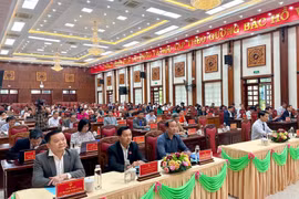 Các đại biểu dự kỳ họp. Ảnh Hà Duy