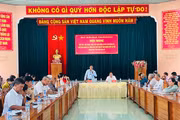 Quang cảnh hội nghị đối thoại. Ảnh: Vũ Chi