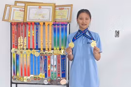 Nguyễn Tuệ Anh: "Kình ngư nhí" trên đường đua xanh