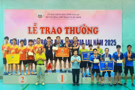 Bế mạc giải vô địch bóng bàn tỉnh Gia Lai năm 2025
