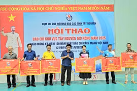 Hội thao báo chí khu vực Tây Nguyên mở rộng năm 2025 thành công tốt đẹp