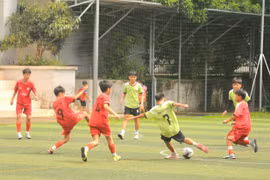 8 đội bóng tranh tài Giải bóng đá S7 Trung tâm bóng đá cộng đồng U13 Nutricare Gia Lai Cup 2025