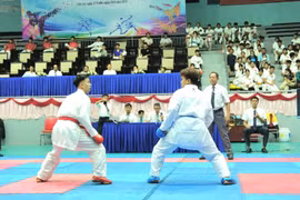 Gần 520 vận động viên tranh tài Giải vô địch Karate tỉnh Gia Lai năm 2025