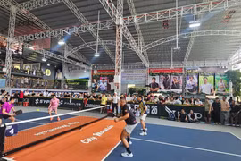 Hơn 500 tay vợt tranh tài giải Pickleball Gia Lai mở rộng lần I năm 2025 tranh cúp L’amant Café