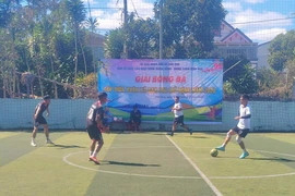 14 đội tham gia Giải bóng đá Cúp mùa xuân xã Đak Đoa mở rộng 2026