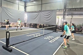Hơn 60 tay vợt tranh tài Giải Pickleball mở rộng Tranh Cúp Nông nghiệp Thành Đô