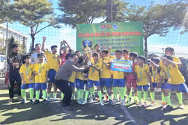 Trường Tiểu học Lê Quý Đôn vô địch Giải bóng đá khối tiểu học phường Pleiku mở rộng