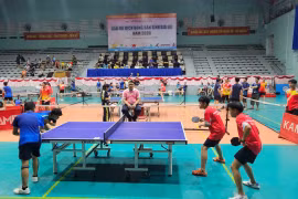 Hơn 137 tay vợt tranh tài ở giải vô địch bóng bàn tỉnh Gia Lai