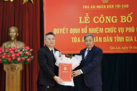 Bổ nhiệm Phó Chánh án Tòa án nhân dân tỉnh Gia Lai