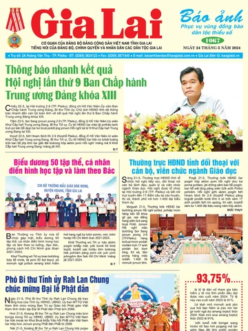 Báo Ảnh Gia Lai ngày 24-5-2024