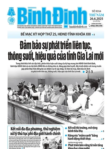Báo in ngày 26.6.2025 (số 9354)
