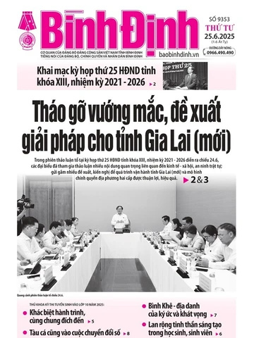 Báo in ngày 25.6.2025 (số 9353)